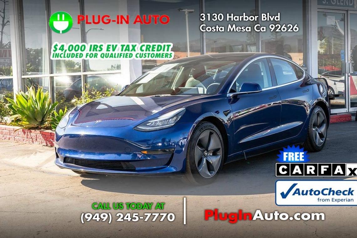 TESLA MODEL 3 2020 5YJ3E1EA7LF804498 image